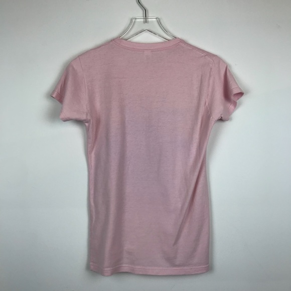 ✨ Pug / Thug Life Dog Shirt Pink Funny Graphic Tee - Picture 4 of 5